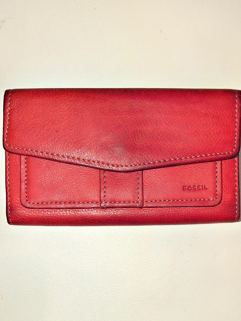 Fossil Red Wallet